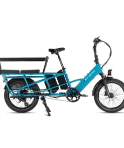 XPedition 2.0 Raindrop Blue Long-Range Dual-Battery eBike
