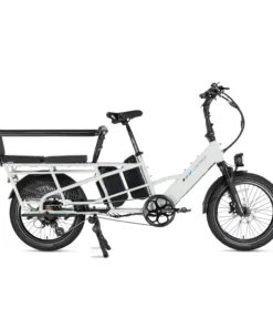 XPedition 2.0 Stratus White Long-Range Dual-Battery eBike